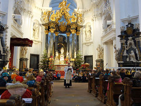 Diözesale Aussendung der Sternsinger im Hohen Dom zu Fulda (Foto: Elisabetha Rößler)